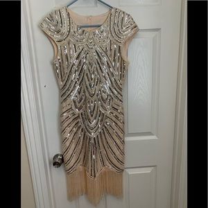 Sequence flopper dress